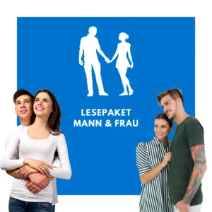 Zeitschrift Lesepaket Mann und Frau Weissgerber Lesezirkel